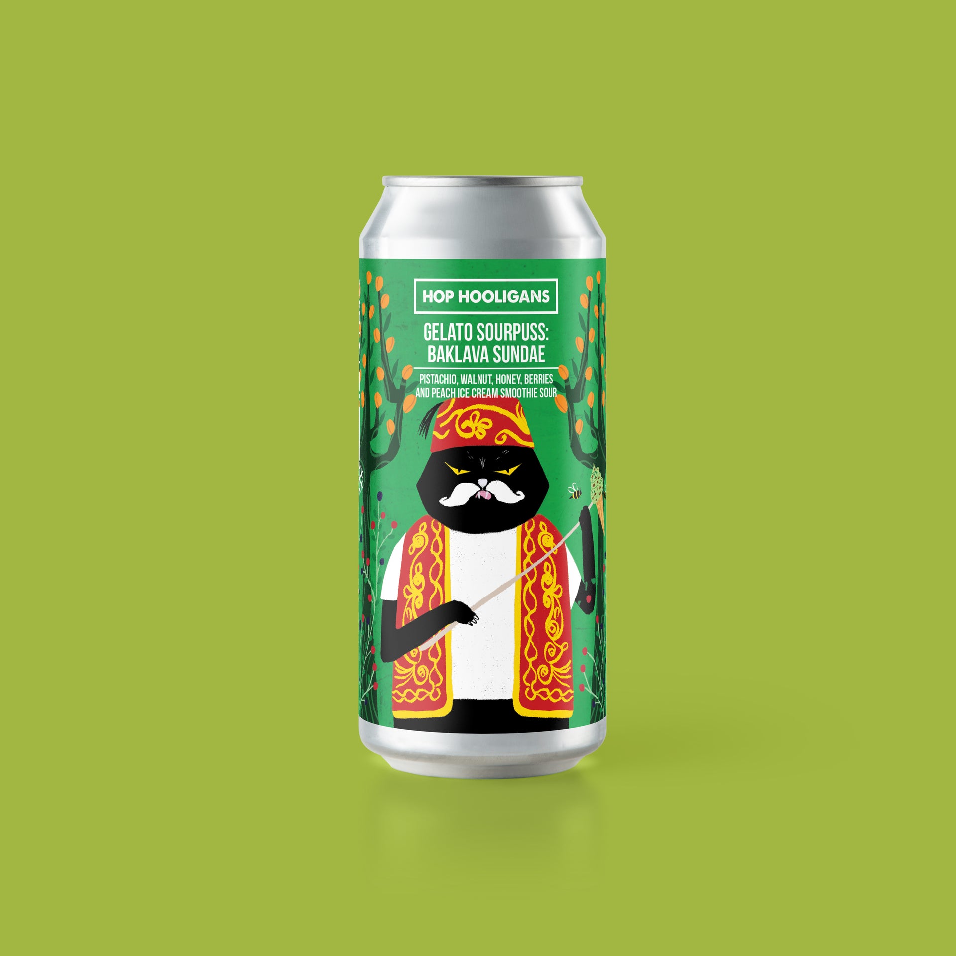 Gelato Sourpuss: Baklava Sundae – Hop Hooligans